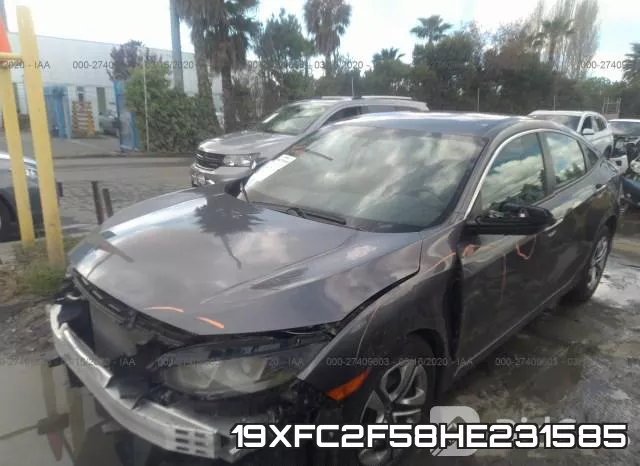 19XFC2F58HE231585 фото 3