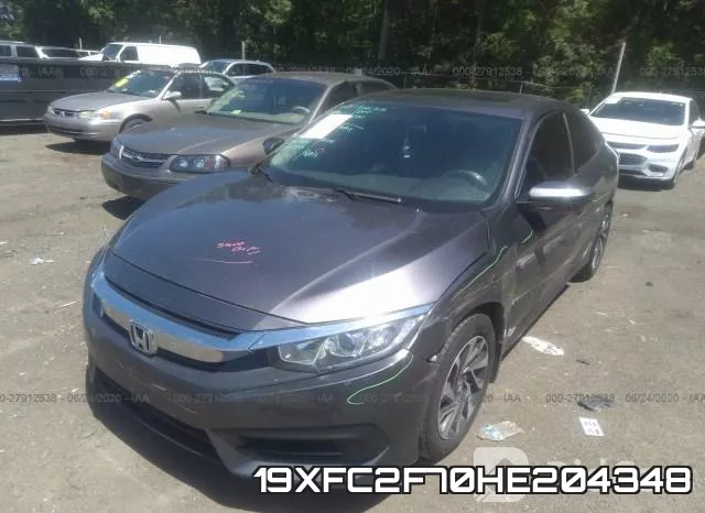 19XFC2F70HE204348 фото 3