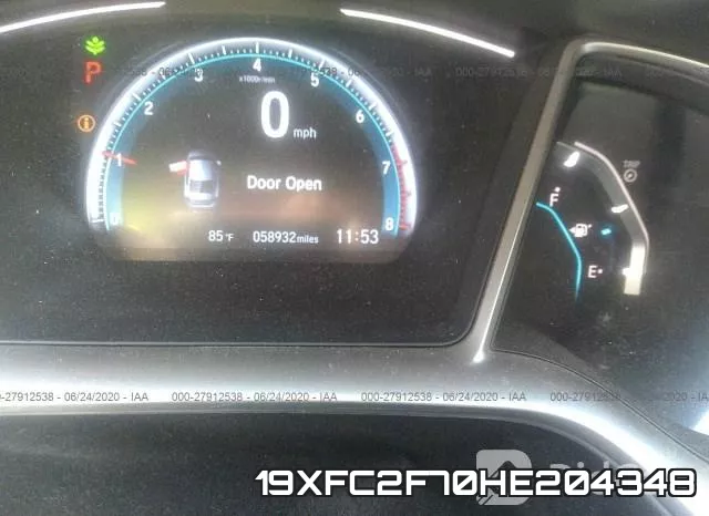 19XFC2F70HE204348 фото 8