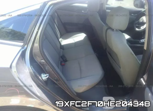 19XFC2F70HE204348 фото 9
