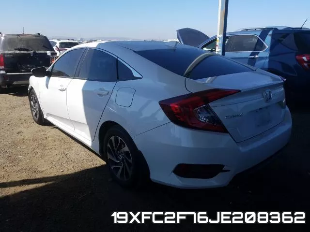 19XFC2F76JE208362 фото 4