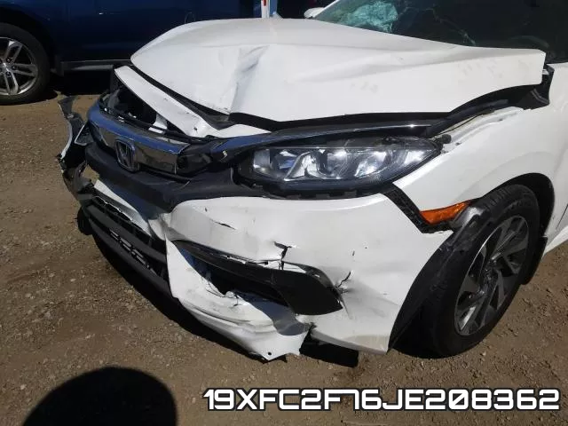 19XFC2F76JE208362 фото 10