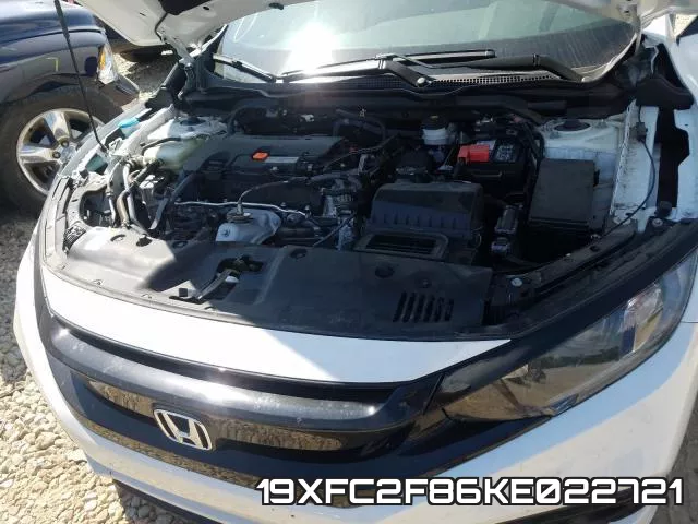19XFC2F86KE022721 фото 8