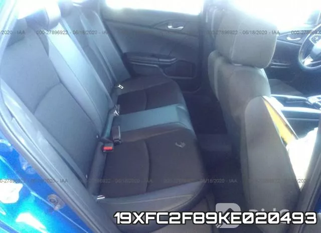 19XFC2F89KE020493 фото 9