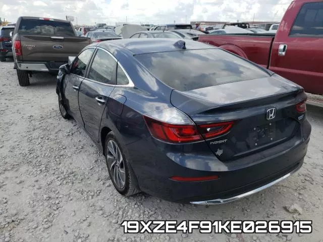 19XZE4F91KE026915 фото 4