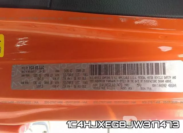 1C4HJXEG8JW317473 фото 10