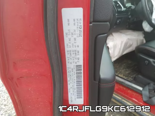 1C4RJFLG9KC612912 фото 2