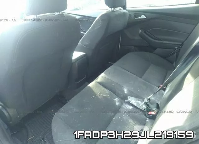 1FADP3H29JL219159 фото 9