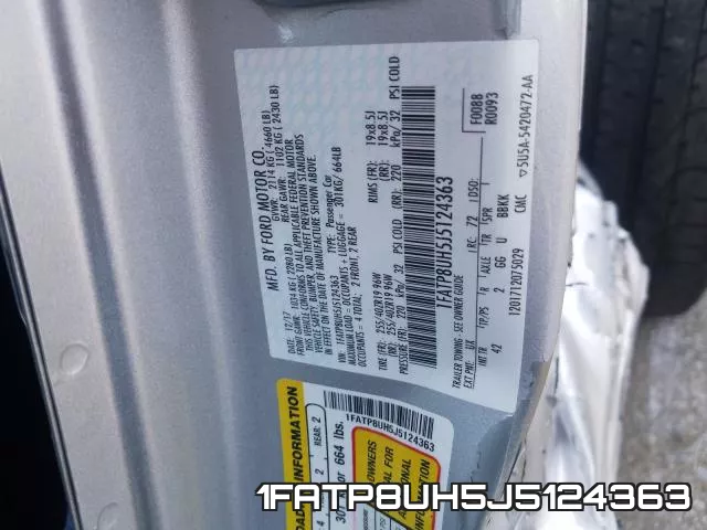 1FATP8UH5J5124363 фото 2