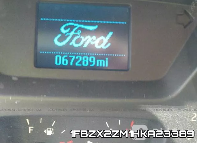 1FBZX2ZM1HKA23389 фото 8
