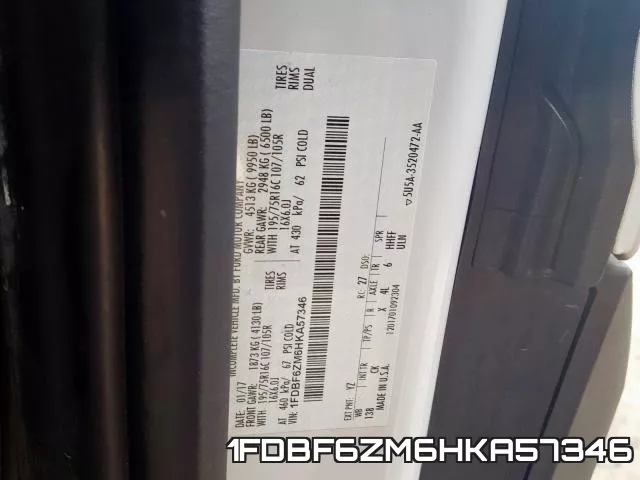 1FDBF6ZM6HKA57346 фото 2