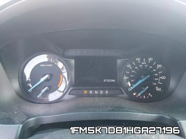 1FM5K7D81HGA27196 фото 9