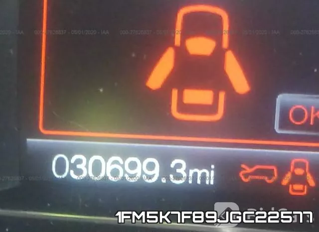 1FM5K7F89JGC22577 фото 8