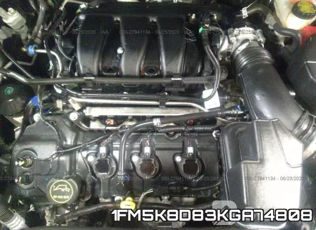 1FM5K8D83KGA74808 фото 2