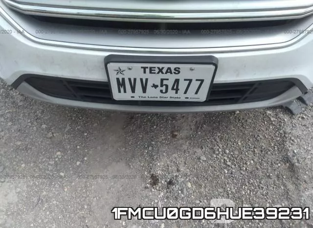1FMCU0GD6HUE39231 фото 3