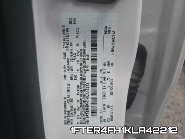 1FTER4FH1KLA42212 фото 2