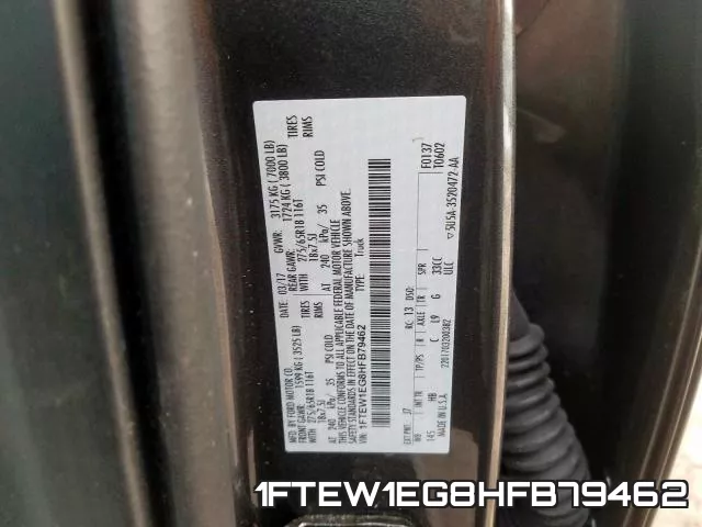 1FTEW1EG8HFB79462 фото 2