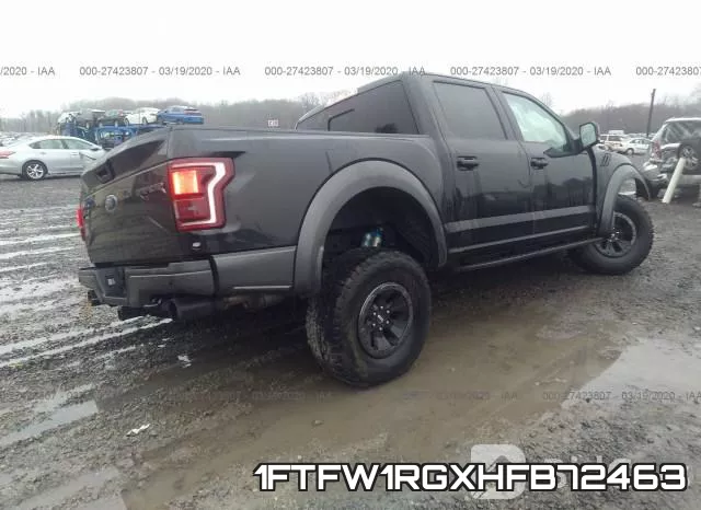 1FTFW1RGXHFB72463 фото 5