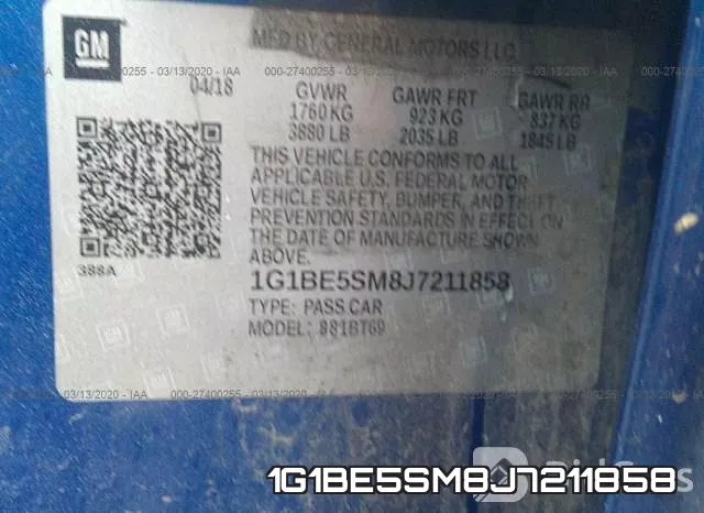 1G1BE5SM8J7211858 фото 10