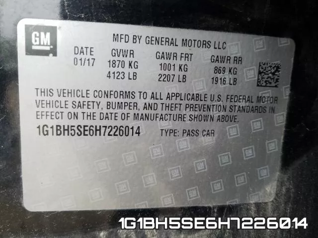 1G1BH5SE6H7226014 фото 2