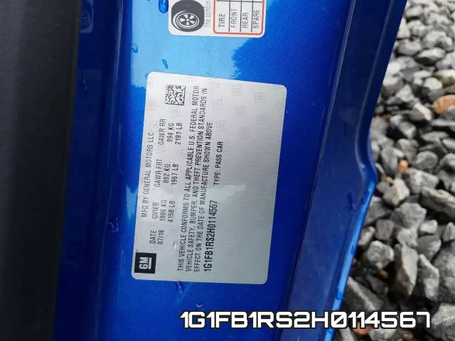 1G1FB1RS2H0114567 фото 2