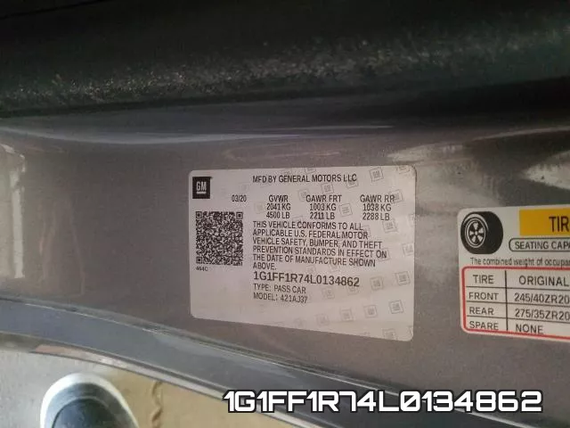 1G1FF1R74L0134862 фото 2