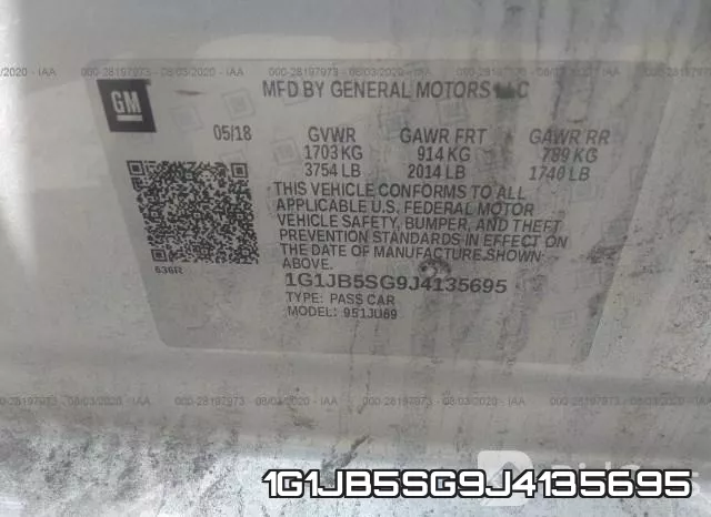 1G1JB5SG9J4135695 фото 10