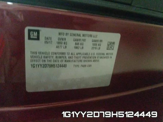 1G1YY2D79H5124449 фото 2