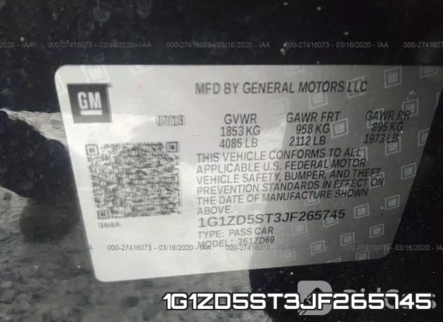 1G1ZD5ST3JF265745 фото 10