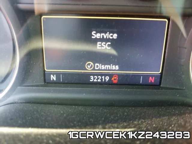 1GCRWCEK1KZ243283 фото 9