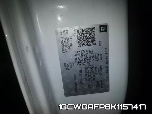 1GCWGAFP8K1157417 фото 2
