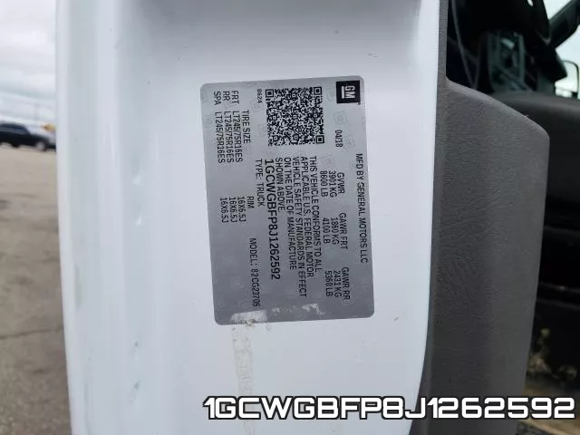 1GCWGBFP8J1262592 фото 2
