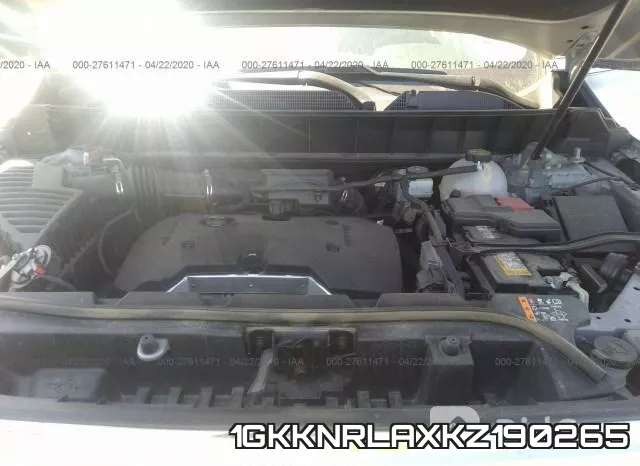 1GKKNRLAXKZ190265 фото 2