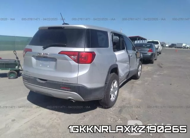 1GKKNRLAXKZ190265 фото 5