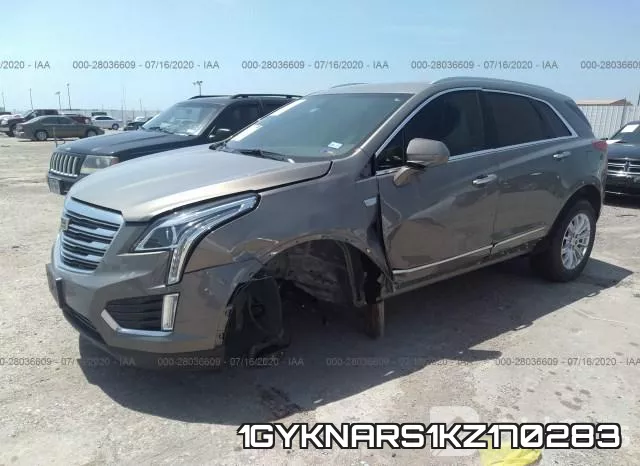 1GYKNARS1KZ170283 фото 3