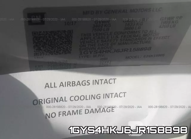 1GYS4HKJ6JR158898 фото 10