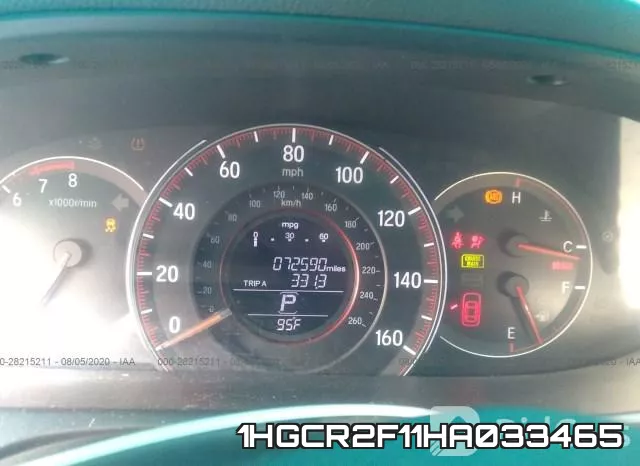 1HGCR2F11HA033465 фото 8