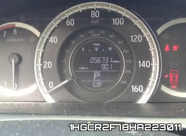 1HGCR2F78HA223011 фото 8