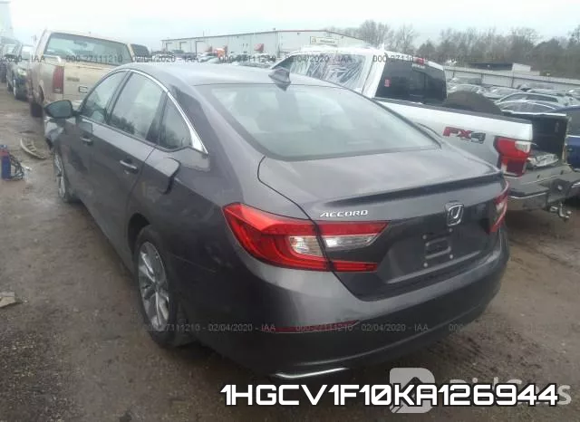 1HGCV1F10KA126944 фото 4