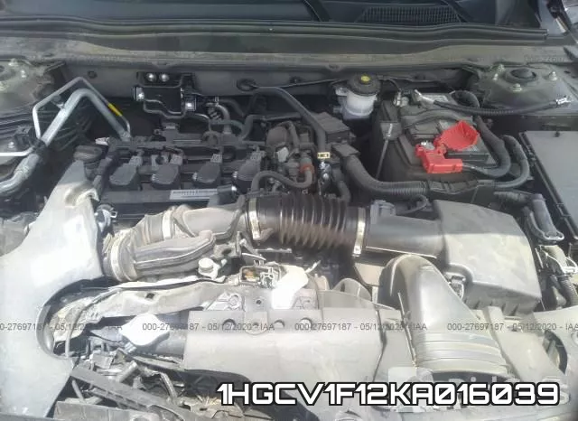 1HGCV1F12KA016039 фото 2