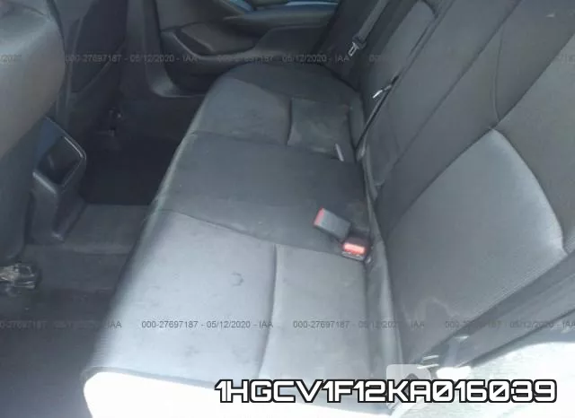 1HGCV1F12KA016039 фото 9