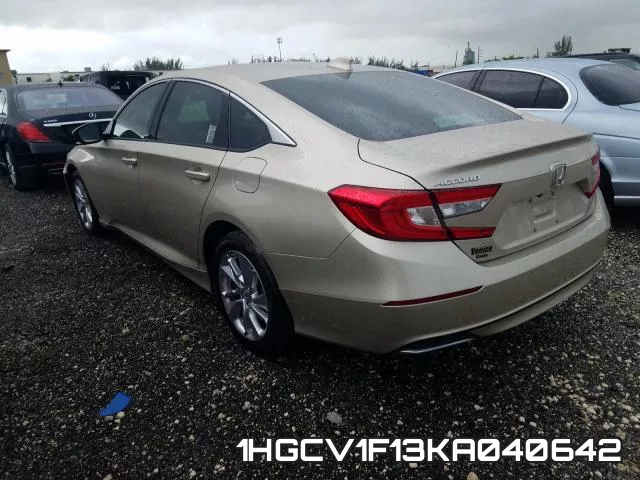 1HGCV1F13KA040642 фото 4