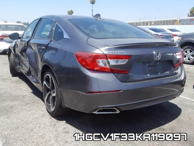 1HGCV1F33KA119097 фото 4