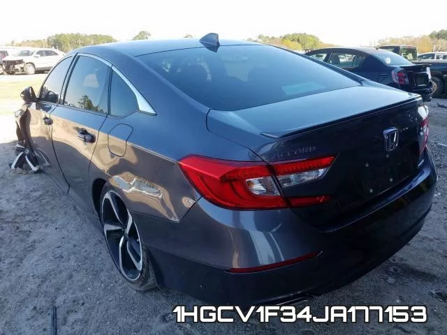 1HGCV1F34JA177153 фото 4