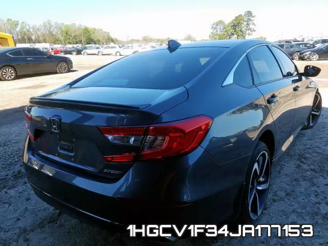 1HGCV1F34JA177153 фото 5