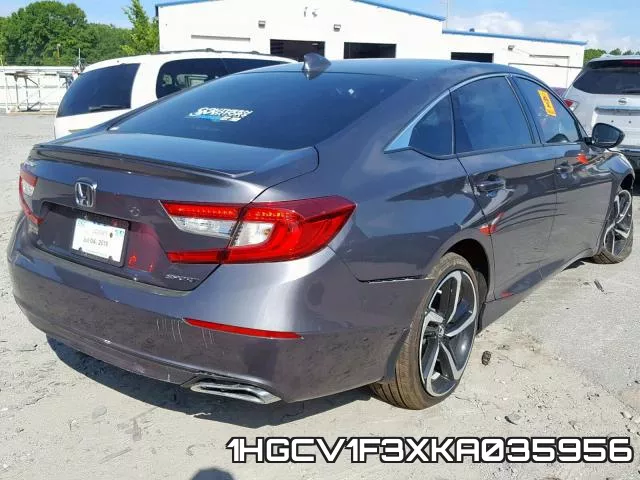 1HGCV1F3XKA035956 фото 5