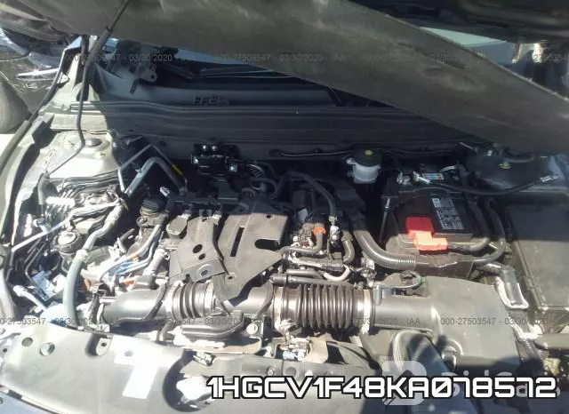 1HGCV1F48KA078572 фото 2
