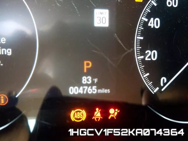 1HGCV1F52KA074364 фото 9