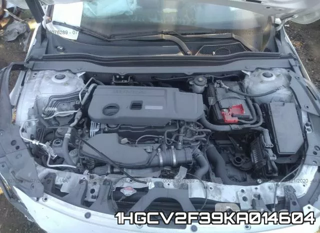 1HGCV2F39KA014604 фото 2
