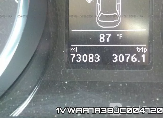1VWAA7A38JC004720 фото 8